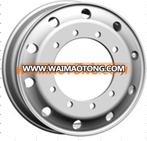 Chrome aluminium Wheel for trailer and bus with DOT ECE certificates